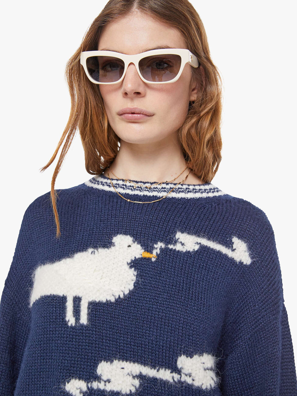 Mother Denim The Oversized Jumper