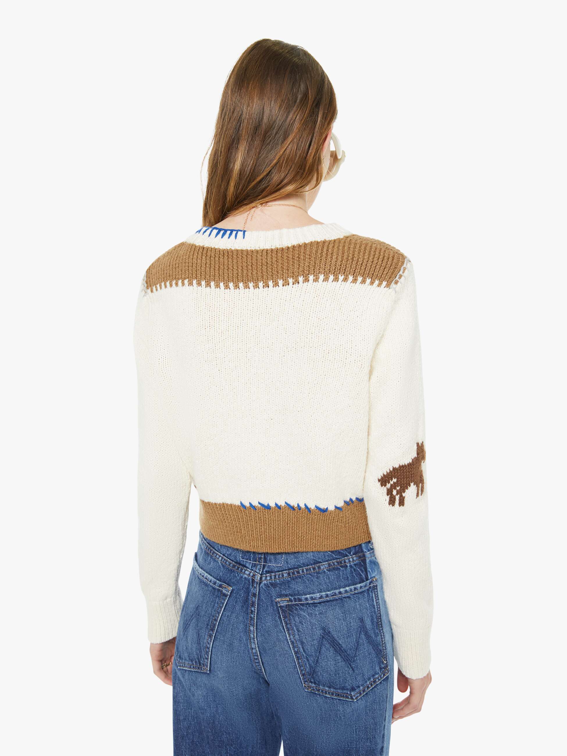 Mother Denim The Shrunken Pullover