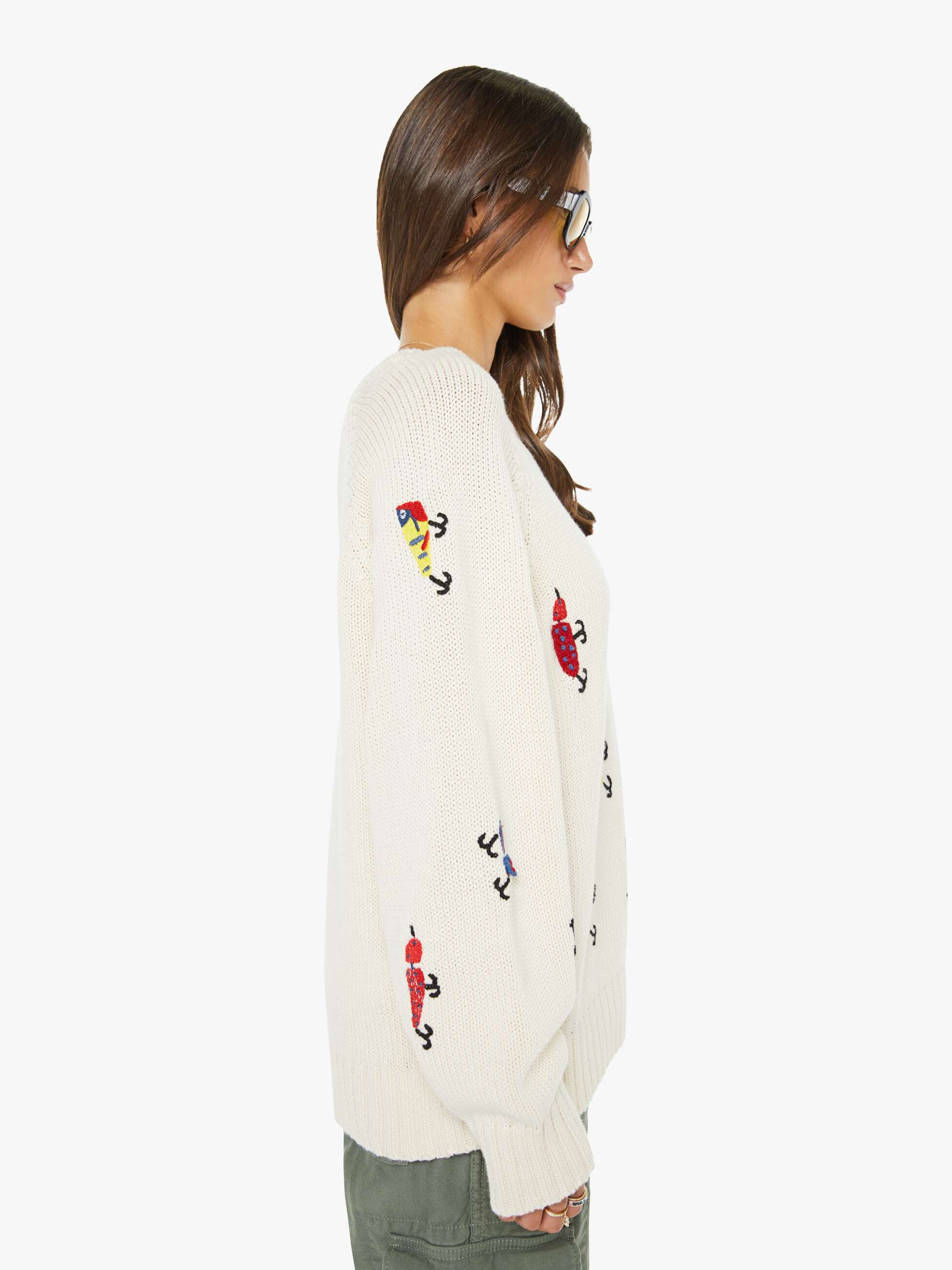 Mother Denim The Raglan Pullover