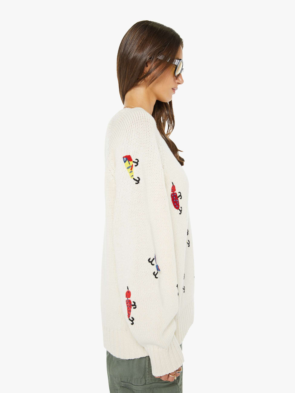 Mother Denim The Raglan Pullover