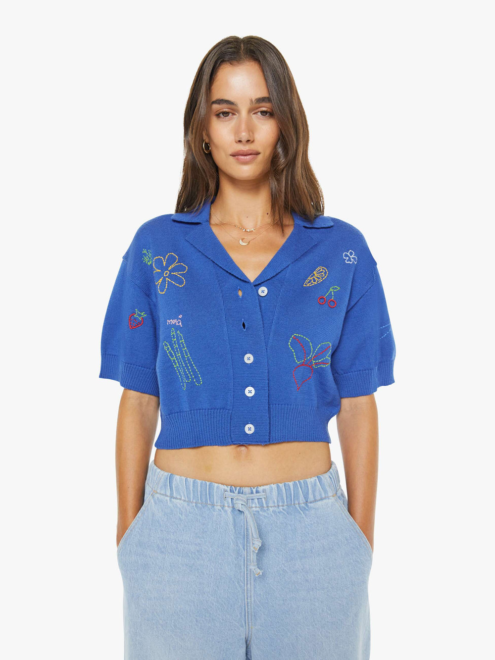 Mother Denim The Boxy Raquette