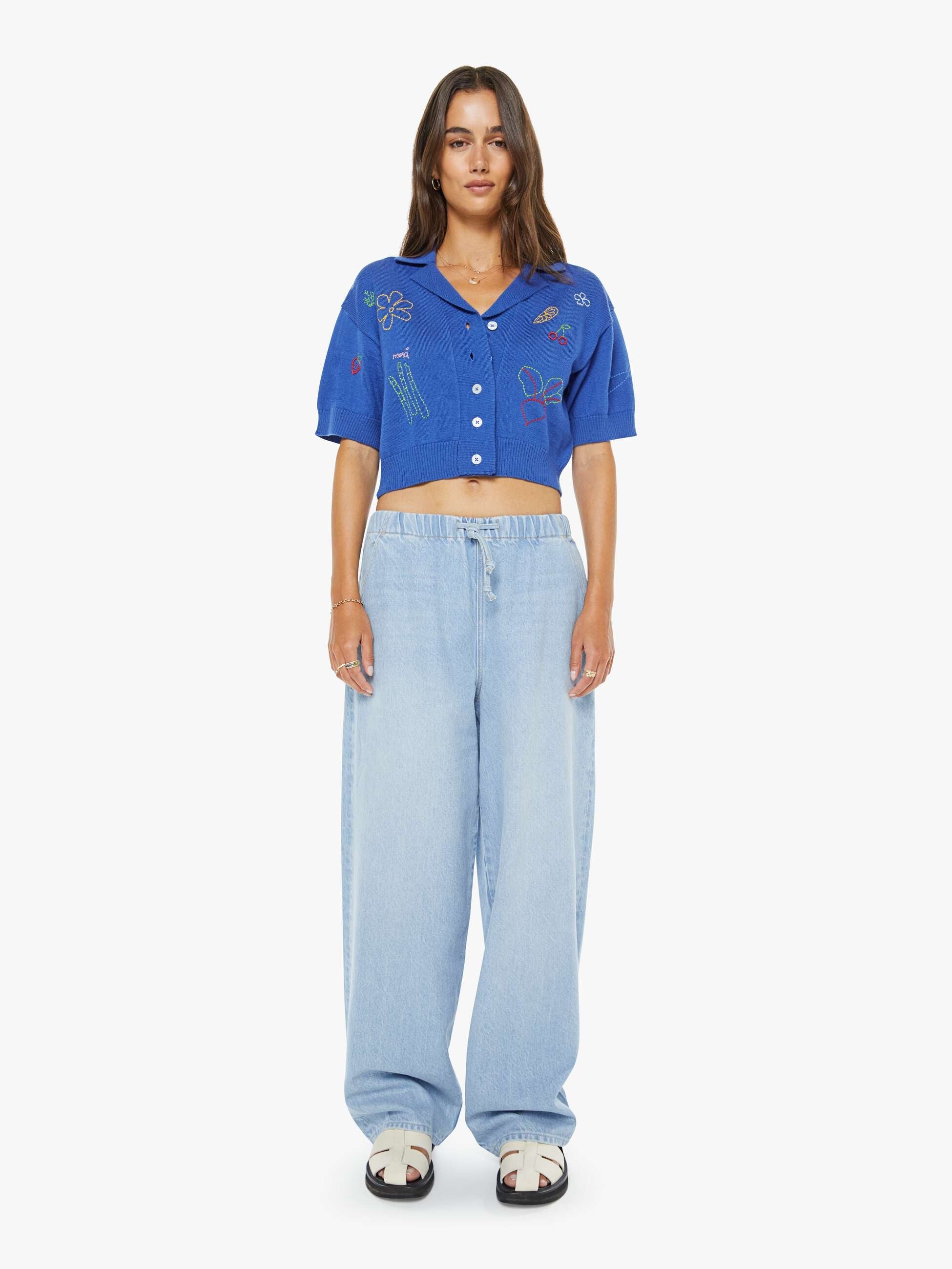 Mother Denim The Boxy Raquette
