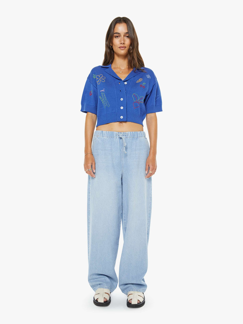 Mother Denim The Boxy Raquette