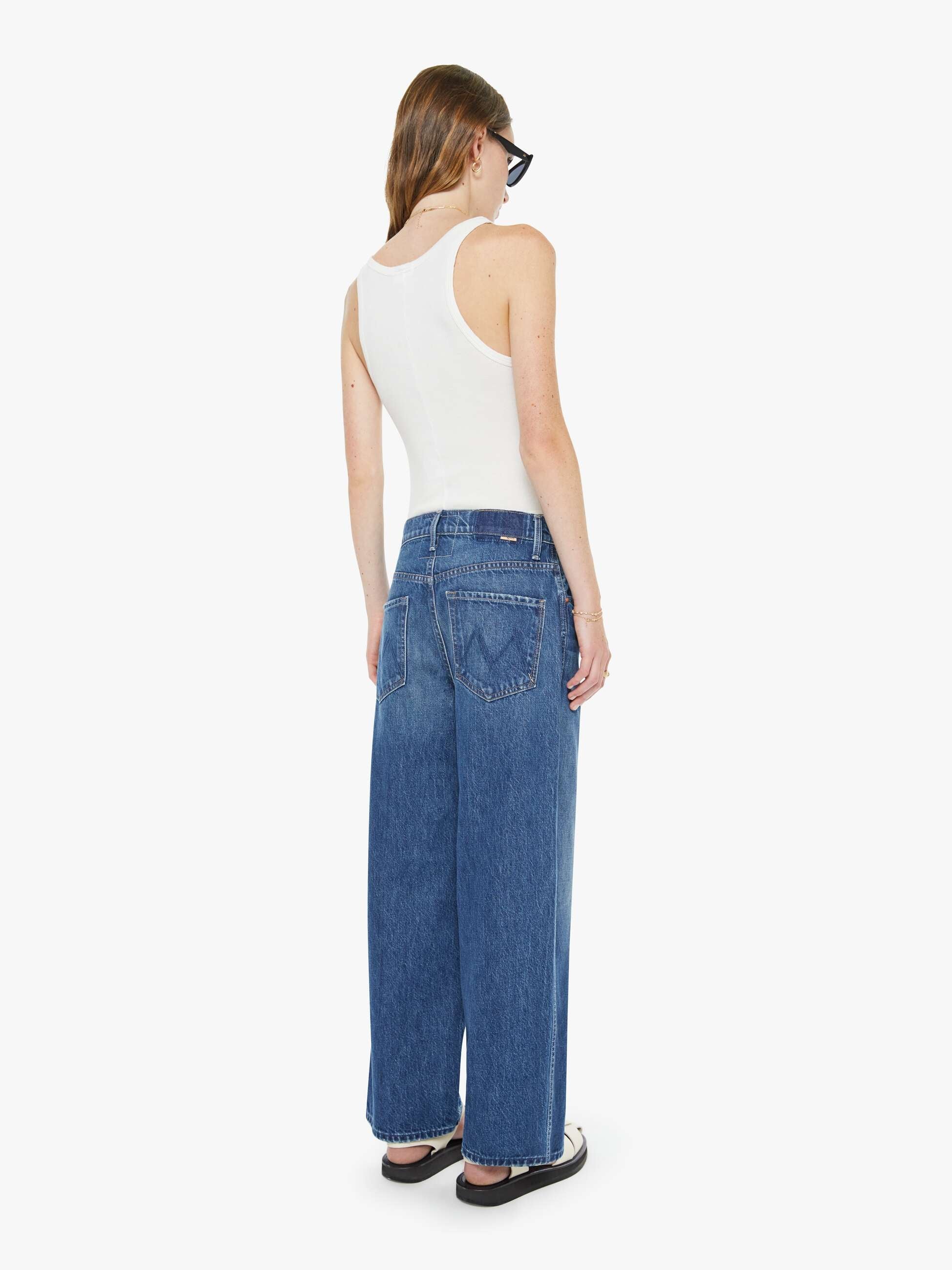 Mother Denim The Crop Raquette