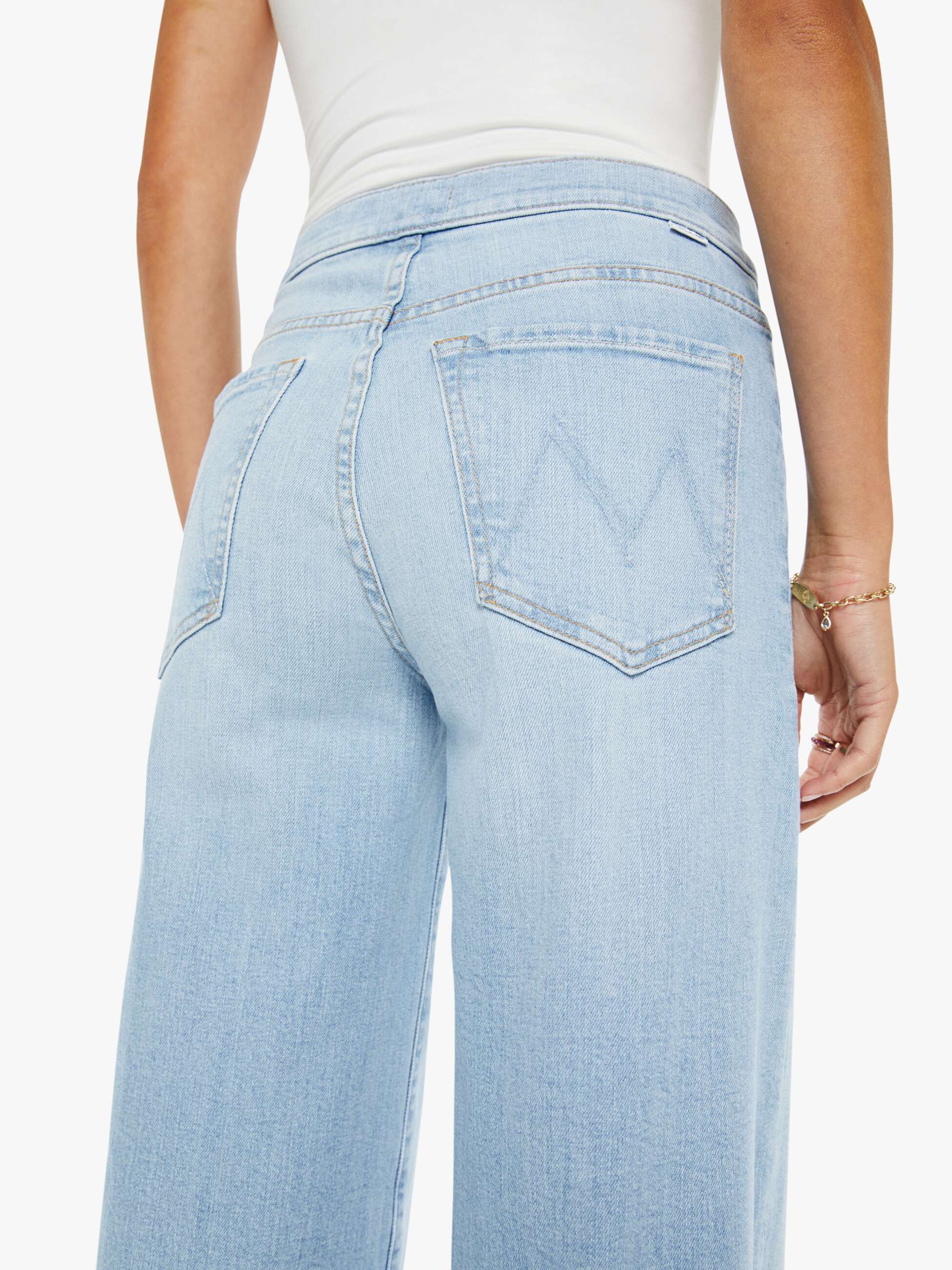 Mother Denim The Crop Pullover