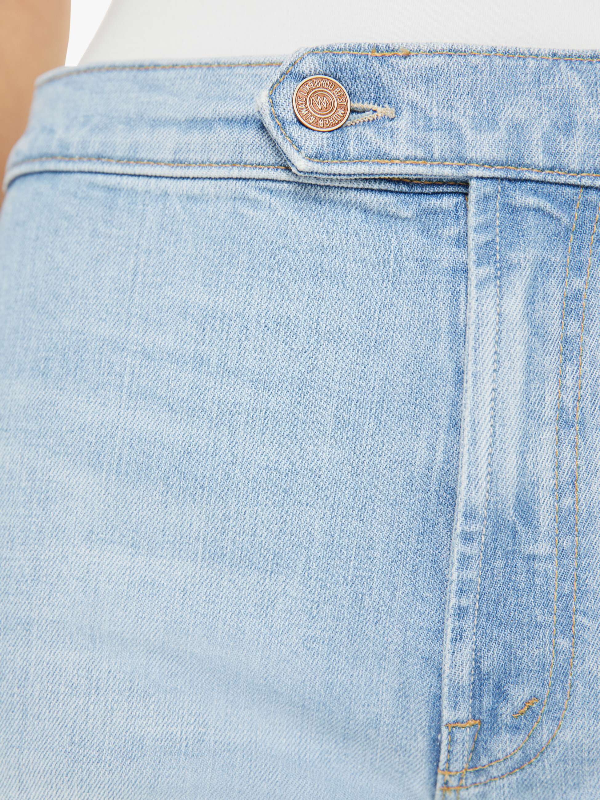 Mother Denim The Crop Pullover