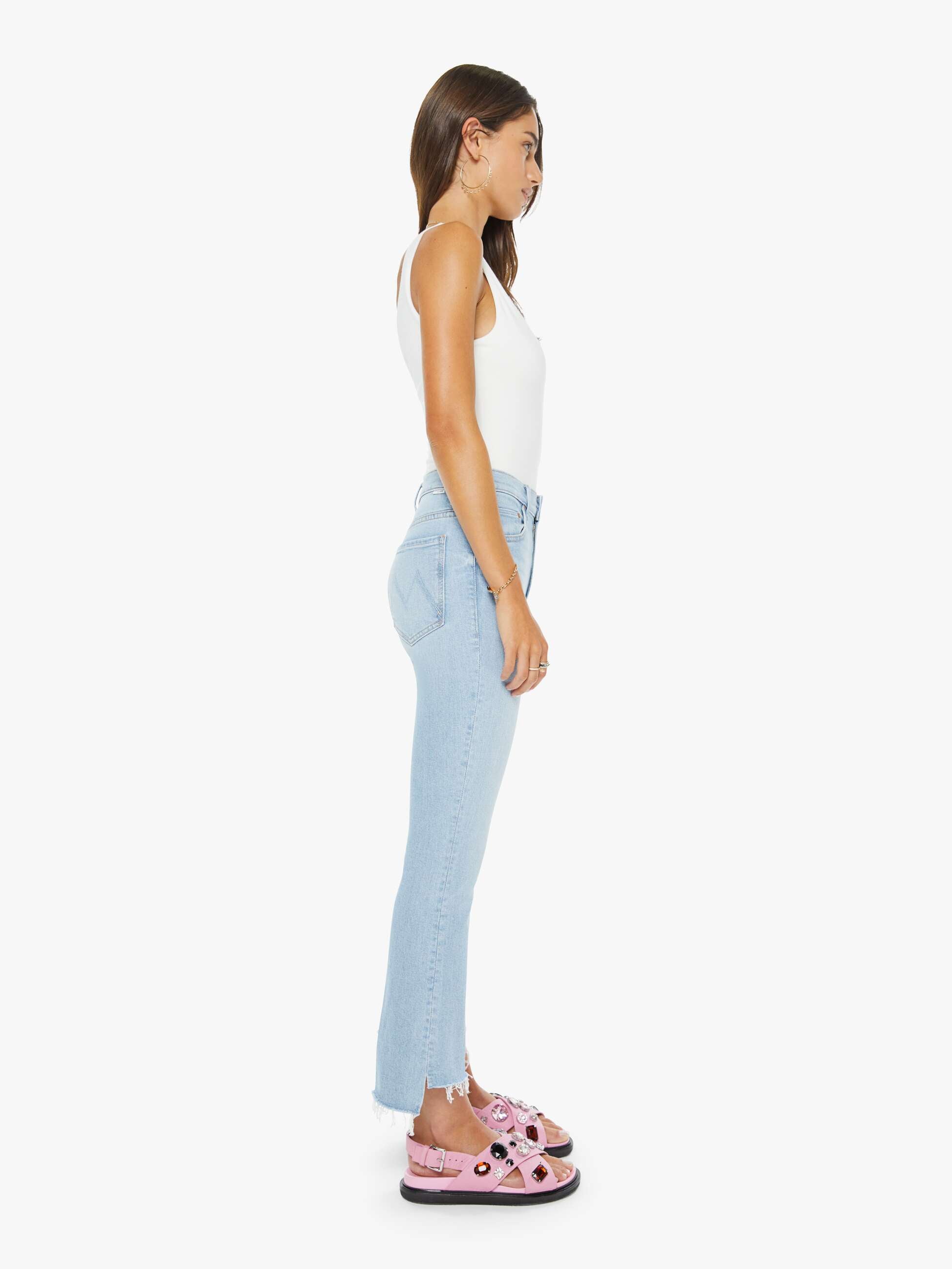 Mother Denim The Crop Pullover