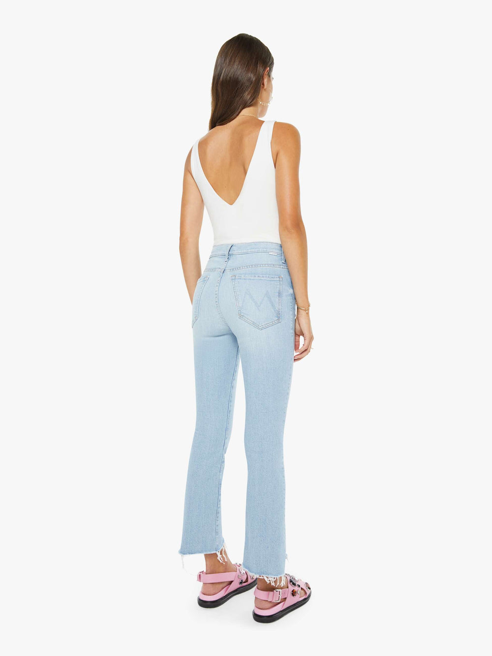 Mother Denim The Crop Pullover