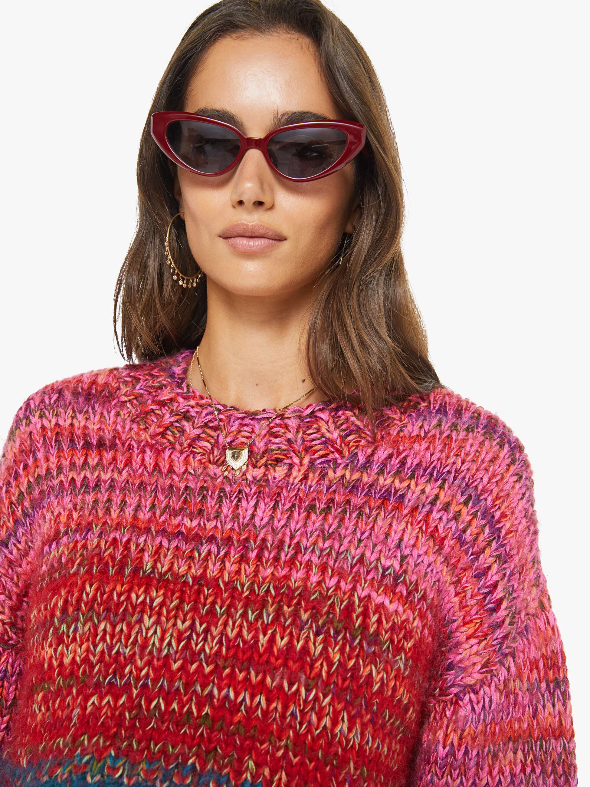 Mother Denim The Crop Pullover