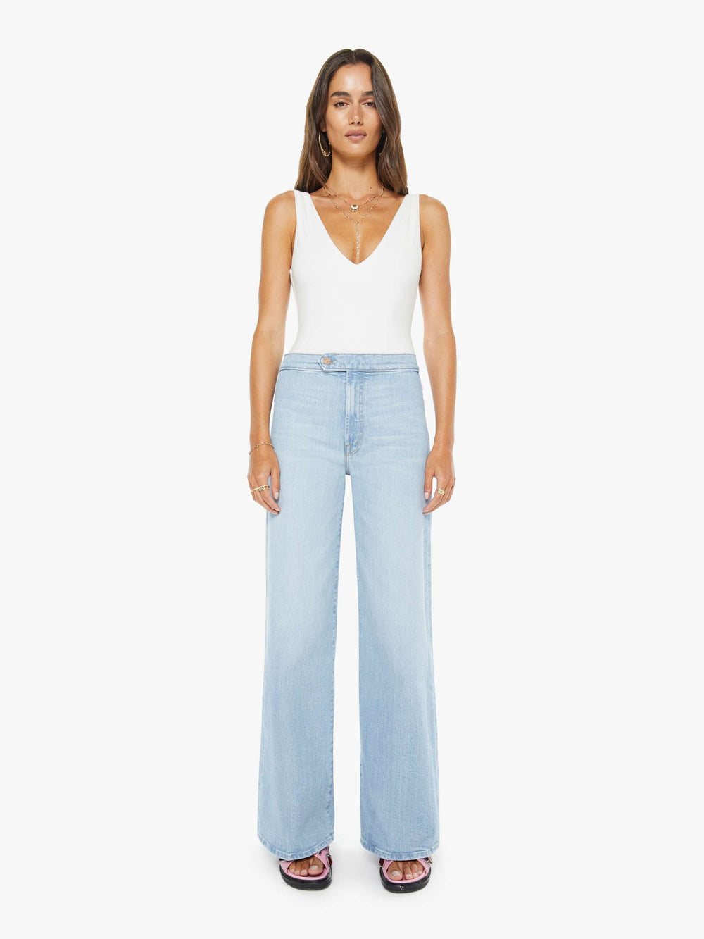 Mother Denim The Crop Pullover