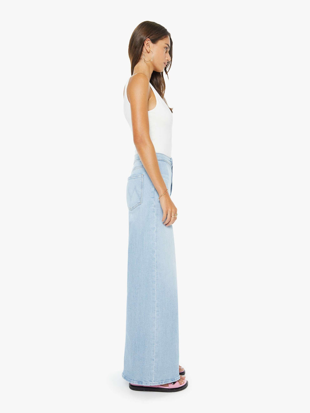 Mother Denim The Crop Pullover