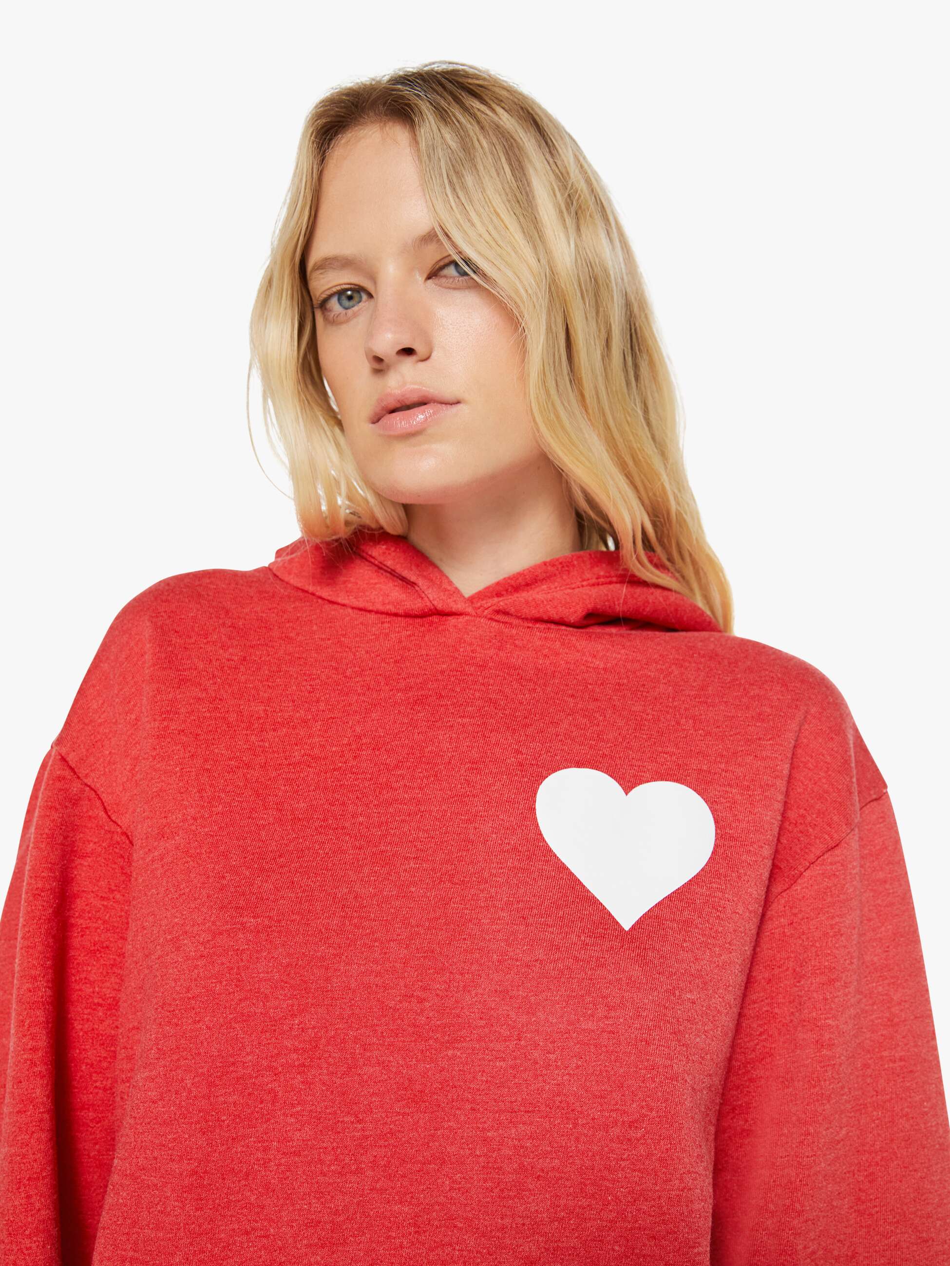 Mother Denim SPRWMN Heart Hoodie