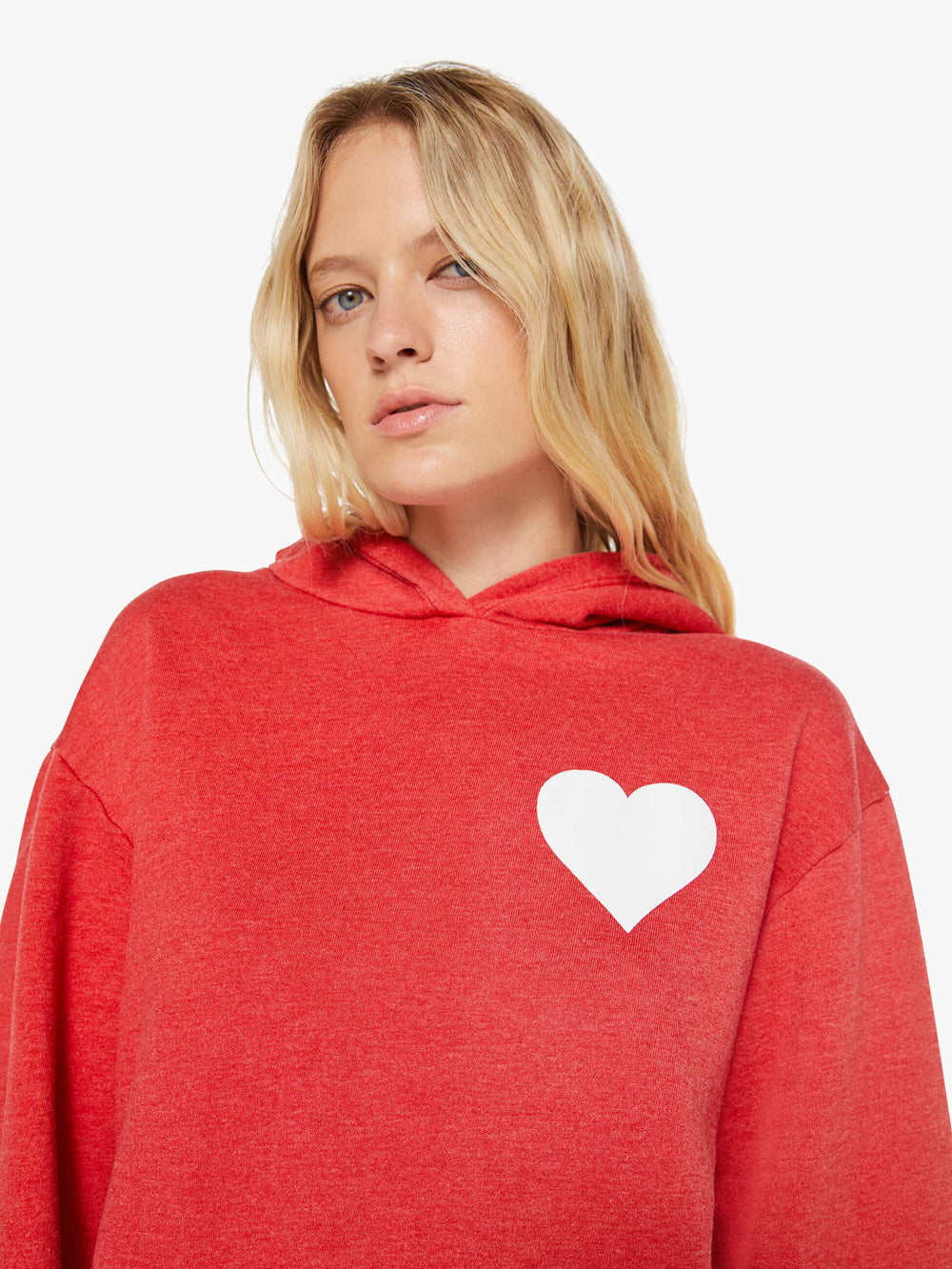 Mother Denim SPRWMN Heart Hoodie