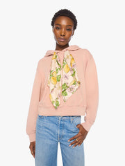 Mother Denim The Shrunken Boxy Cravat Hoodie