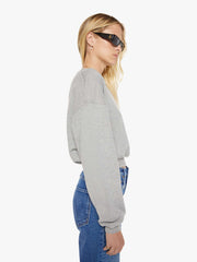 Mother Denim Eterne Cropped Crewneck Sweatshirt