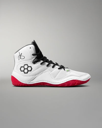 RUDIS JB1 Adult Wrestling Shoes - White Hot