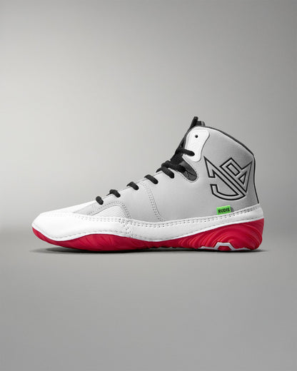 RUDIS JB1 Adult Wrestling Shoes - White Hot