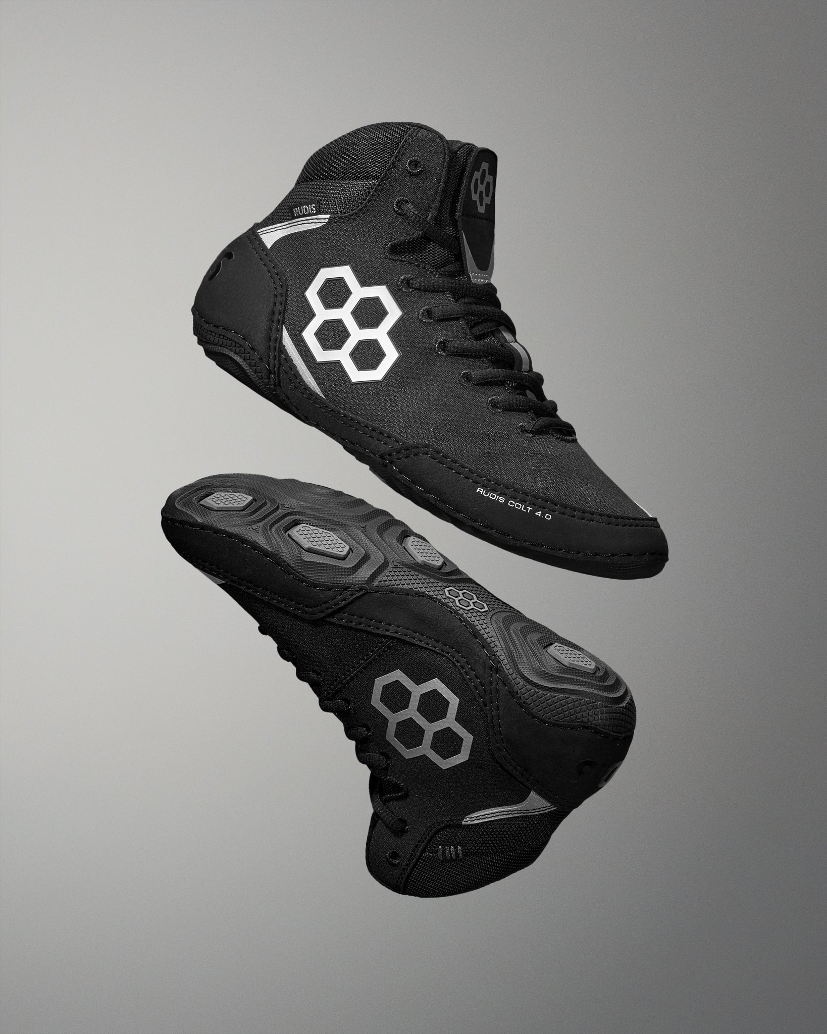 RUDIS RUDIS Colt 4.0 Wide Adult Wrestling Shoes - Black Night