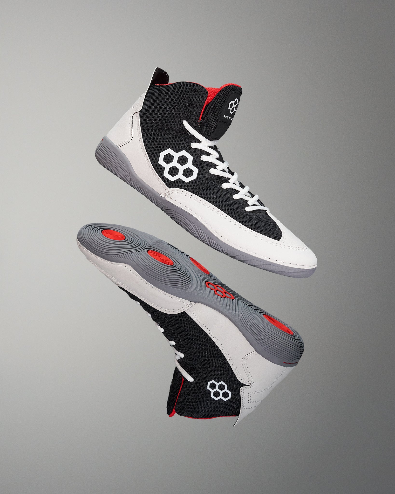 RUDIS RUDIS Courage Adult Wrestling Shoes - Midnight Smoke - Unleash Your Power