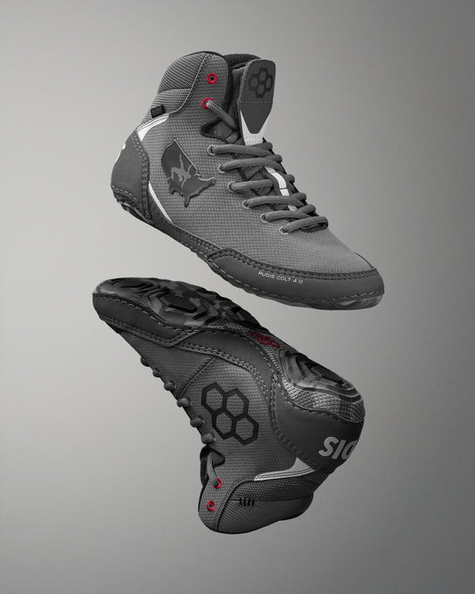 RUDIS USA Wrestling Colt 4.0 Adult Wrestling Shoes - Gray Camo