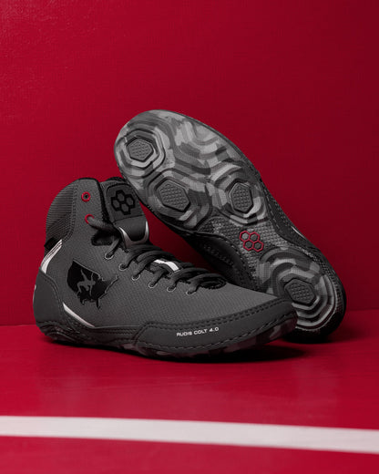 RUDIS USA Wrestling Colt 4.0 Adult Wrestling Shoes - Gray Camo