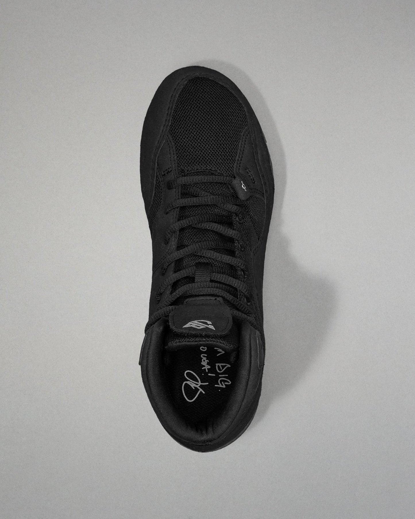 RUDIS Jordan Burroughs JB1 Adult Wrestling Shoes - Black Metal