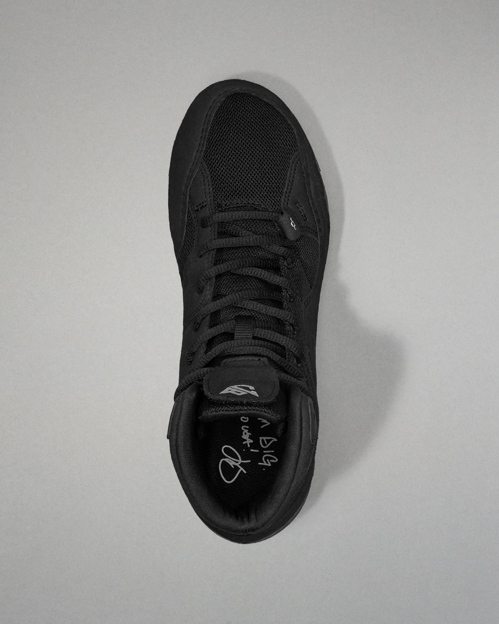 RUDIS Jordan Burroughs JB1 Adult Wrestling Shoes - Black Metal