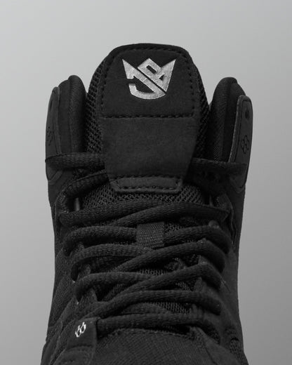 RUDIS Jordan Burroughs JB1 Adult Wrestling Shoes - Black Metal