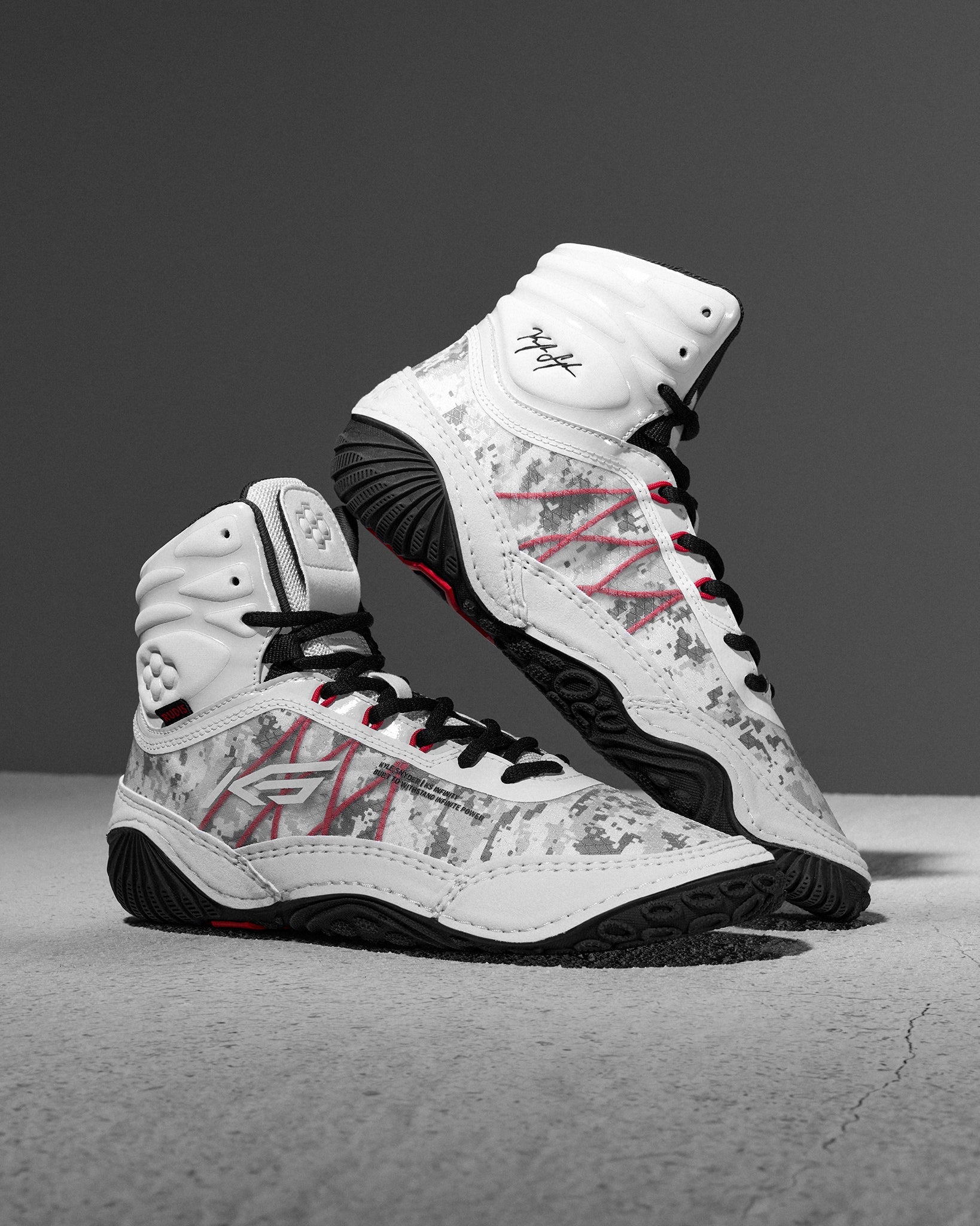 RUDIS Kyle Snyder Infinity Edge Adult Wrestling Shoes - Tactical Gray