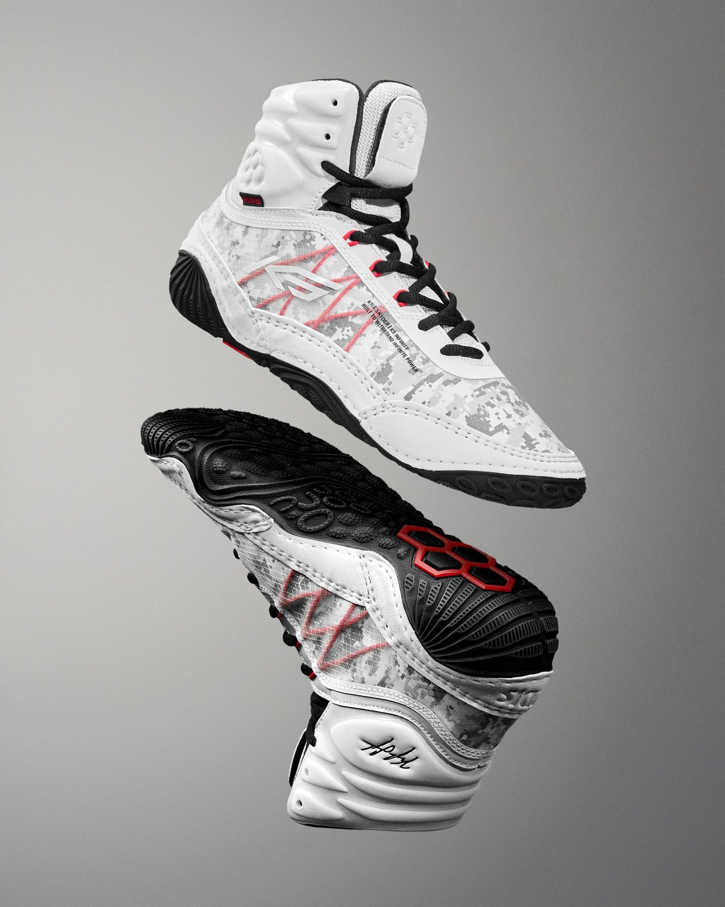 RUDIS Kyle Snyder Infinity Edge Adult Wrestling Shoes - Tactical Gray