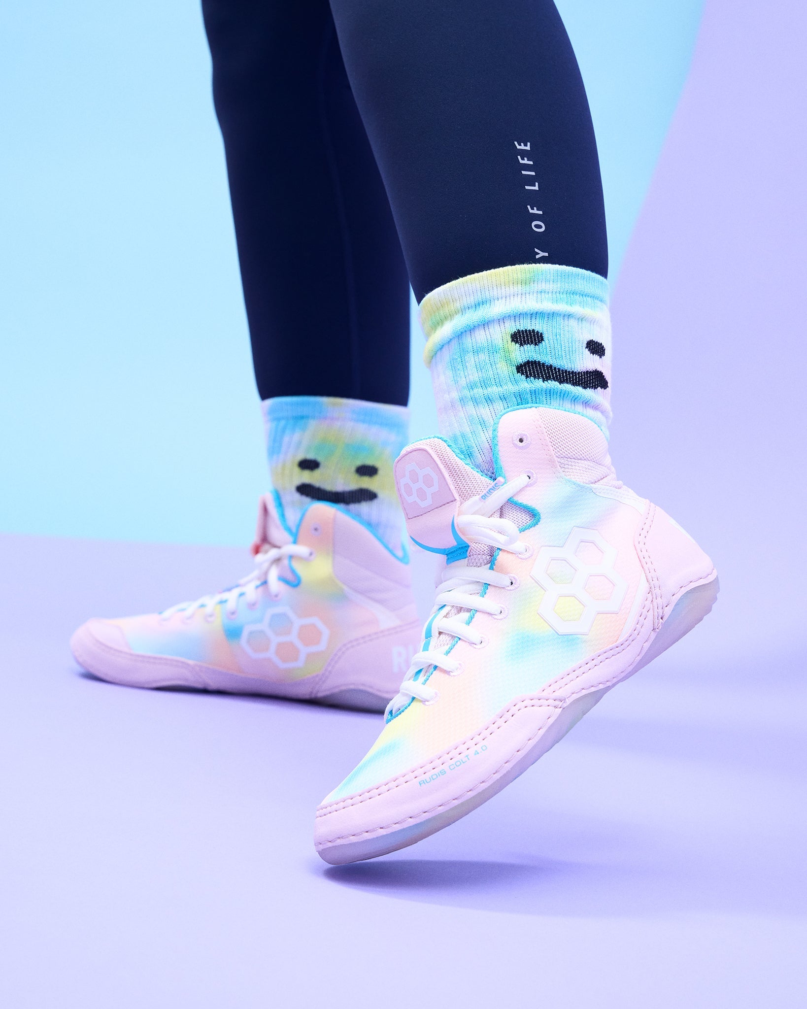 RUDIS RUDIS Colt 4.0 Adult Wrestling Shoes - Pastel