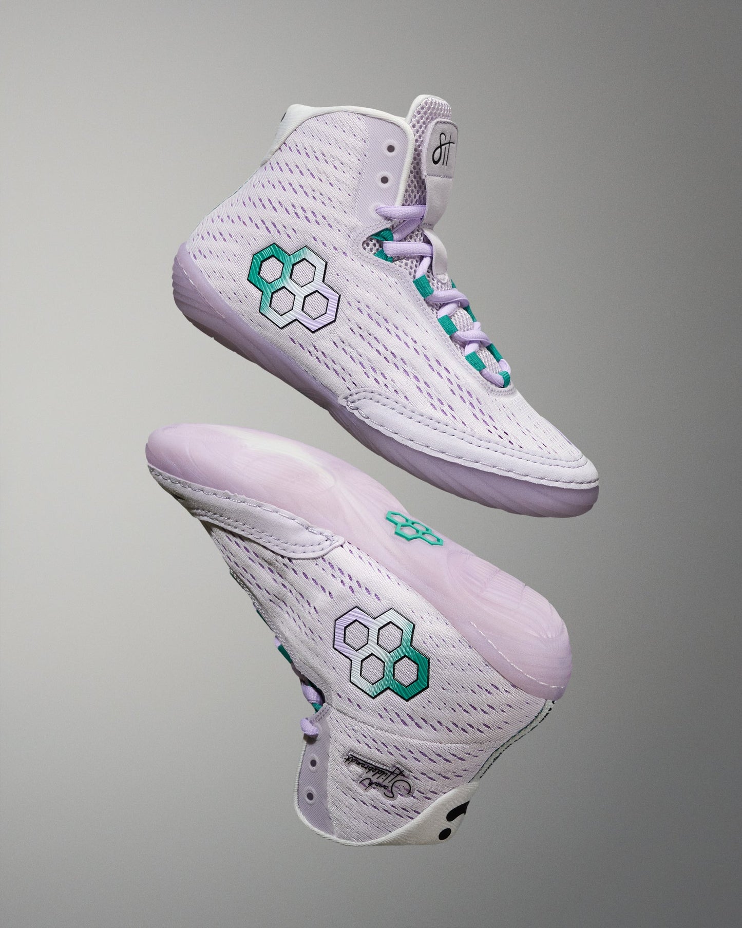 RUDIS Sarah Hildebrandt Women's Adult Wrestling Shoes - Electric Lilac