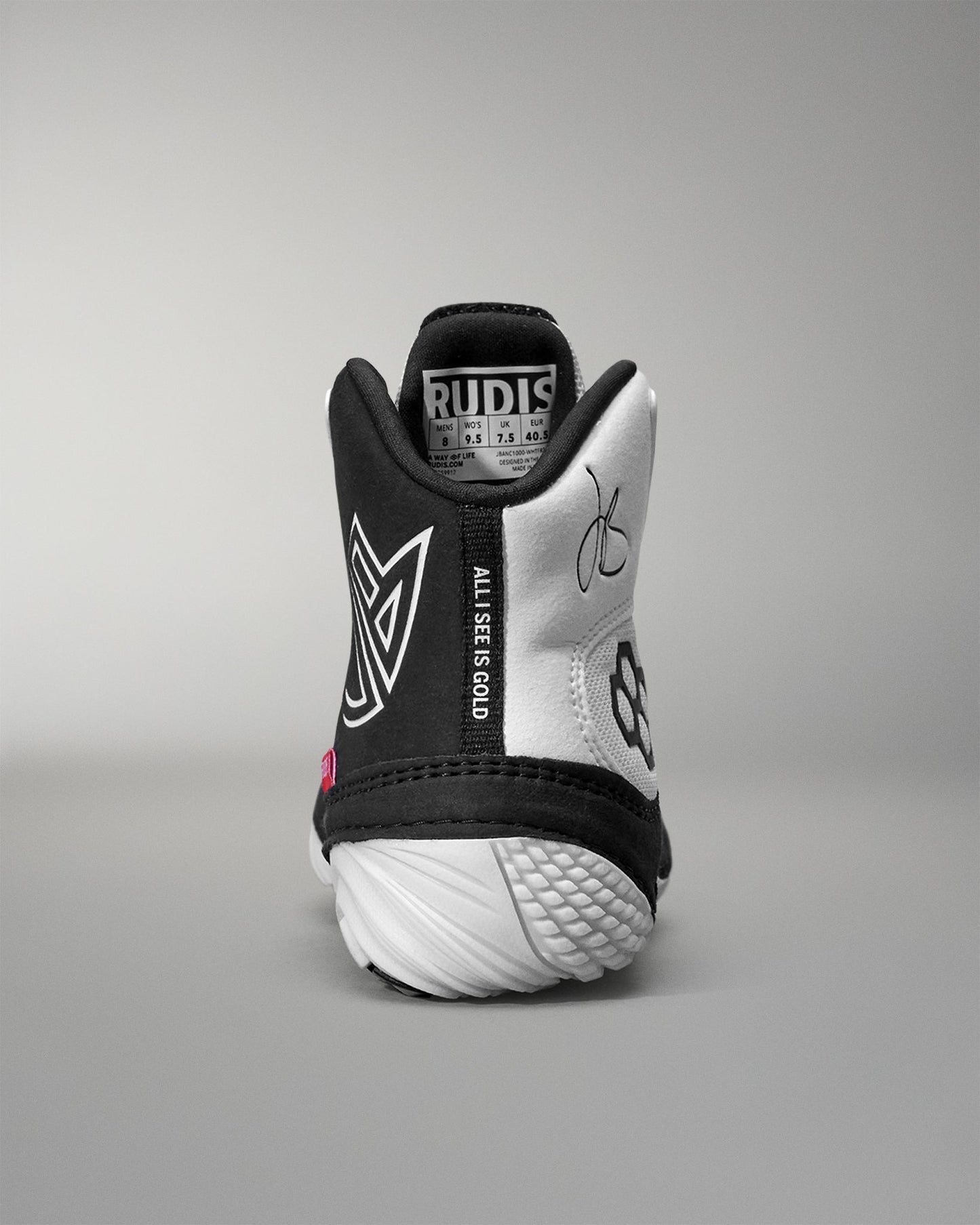 RUDIS Jordan Burroughs JB1 Adult Wrestling Shoes - White