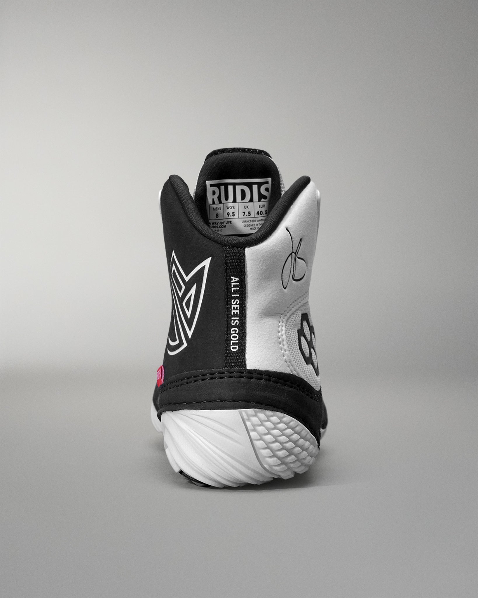 RUDIS Jordan Burroughs JB1 Adult Wrestling Shoes - White