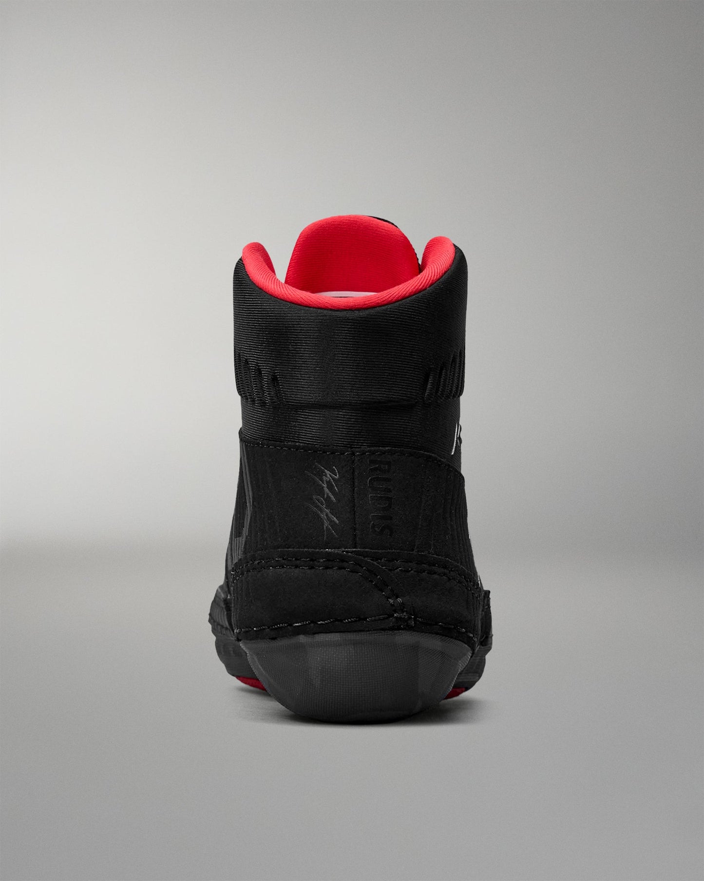 RUDIS RUDIS KS Power Adult Wrestling Shoes - Black/Red