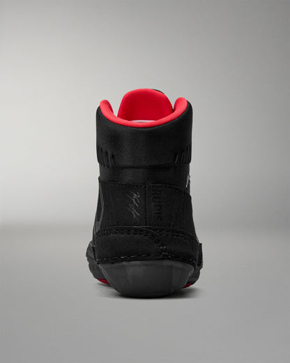 RUDIS RUDIS KS Power Adult Wrestling Shoes - Black/Red