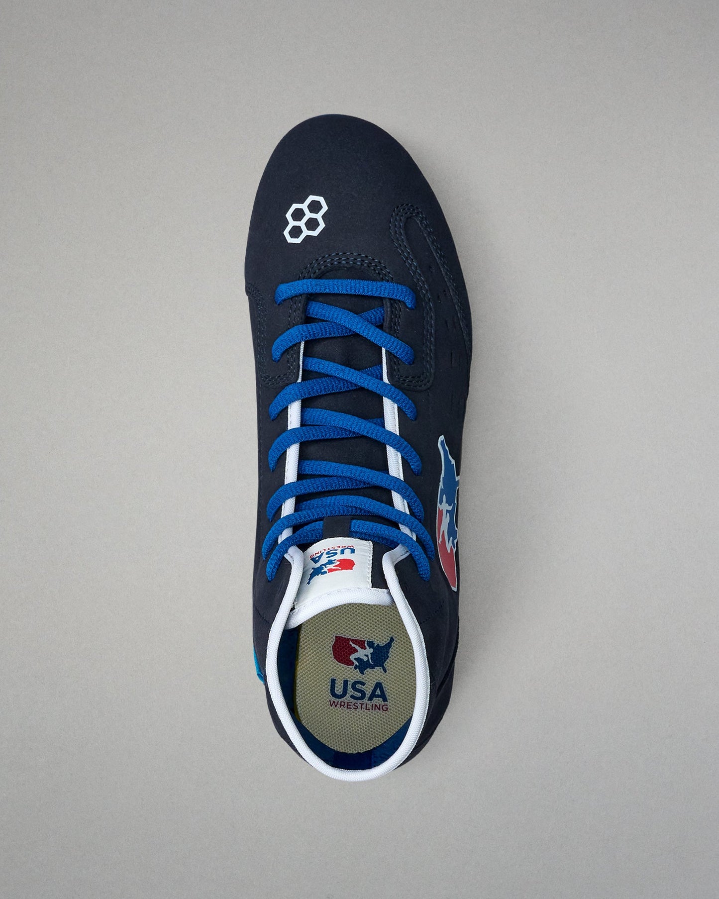RUDIS USA Wrestling International Adult Wrestling Shoes - USA Black