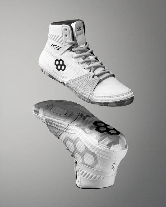 RUDIS RUDIS KS Power Adult Wrestling Shoes - White/Camo