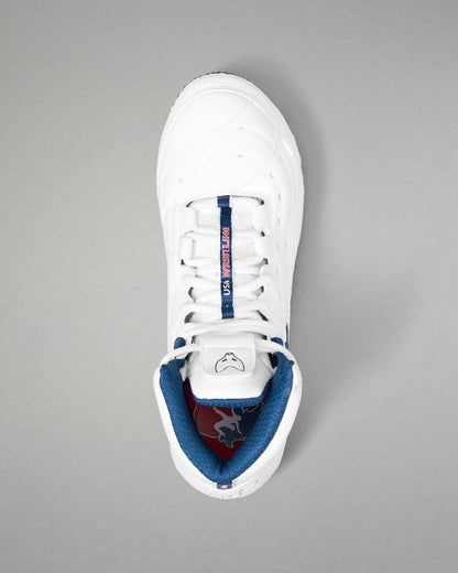 RUDIS USA Wrestling SF-Tbilisi 2.0 Adult Wrestling Shoes - USA White