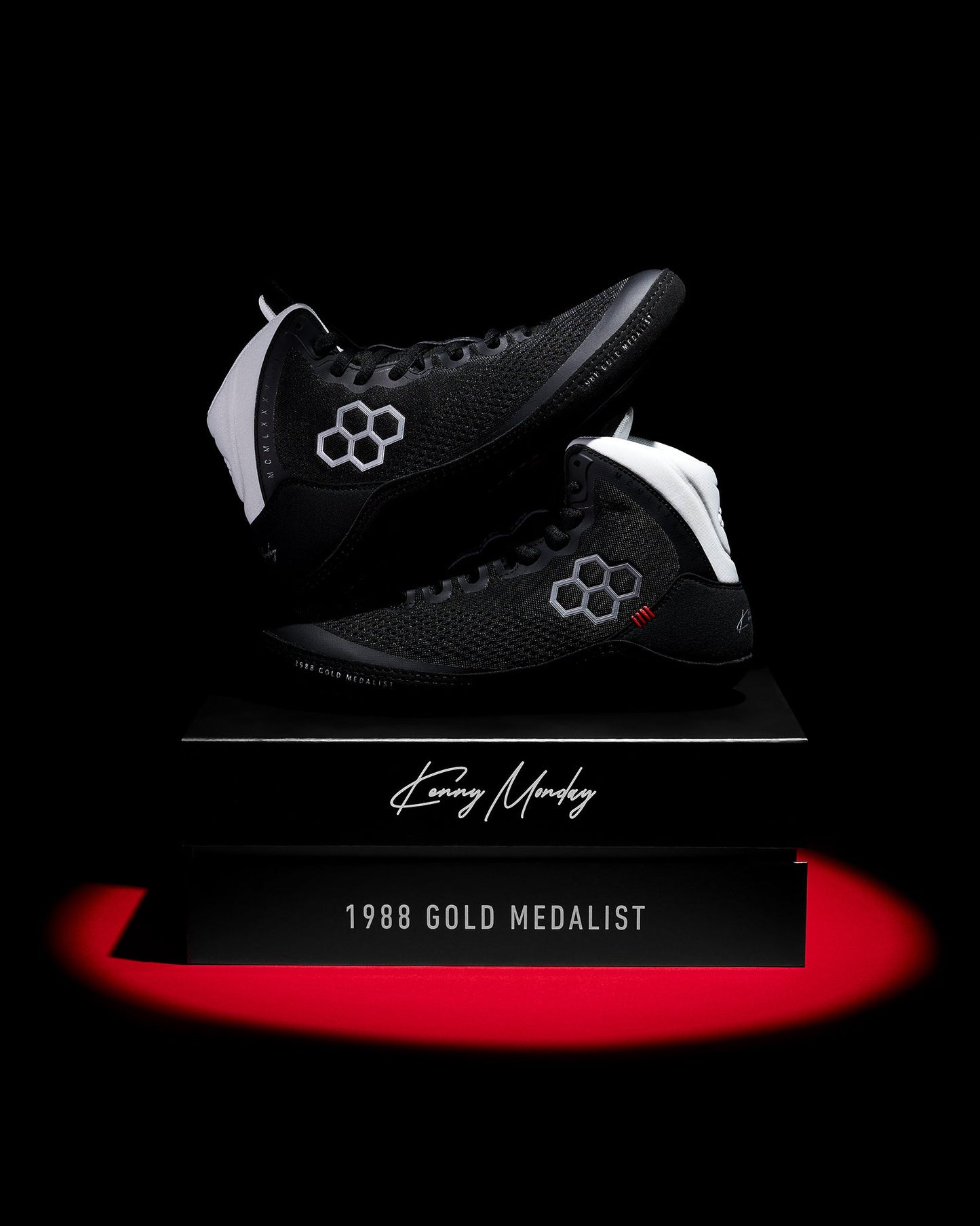 RUDIS Kenny Monday Adult Wrestling Shoes - Black