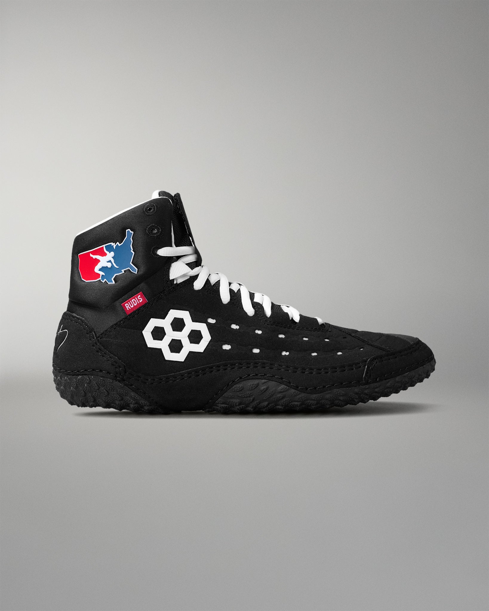 RUDIS USA Wrestling SF-Tbilisi 2.0 Adult Wrestling Shoes - USA Black