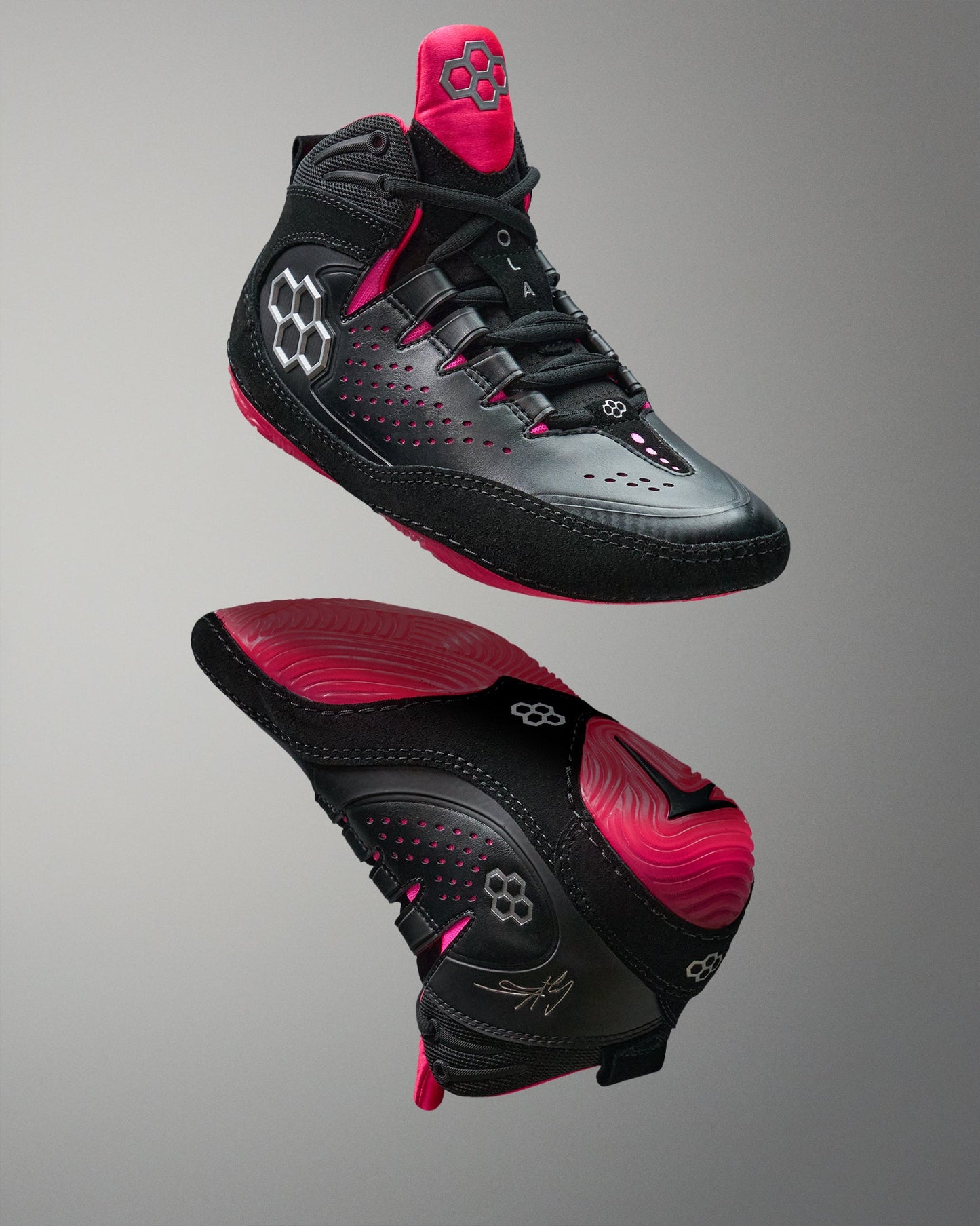 RUDIS RUDIS Kolat Adult Wrestling Shoes - Volt Pink