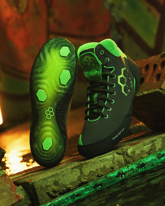 RUDIS Teenage Mutant Ninja Turtles Colt 4.0 Adult Wrestling Shoes - Dark Turtle