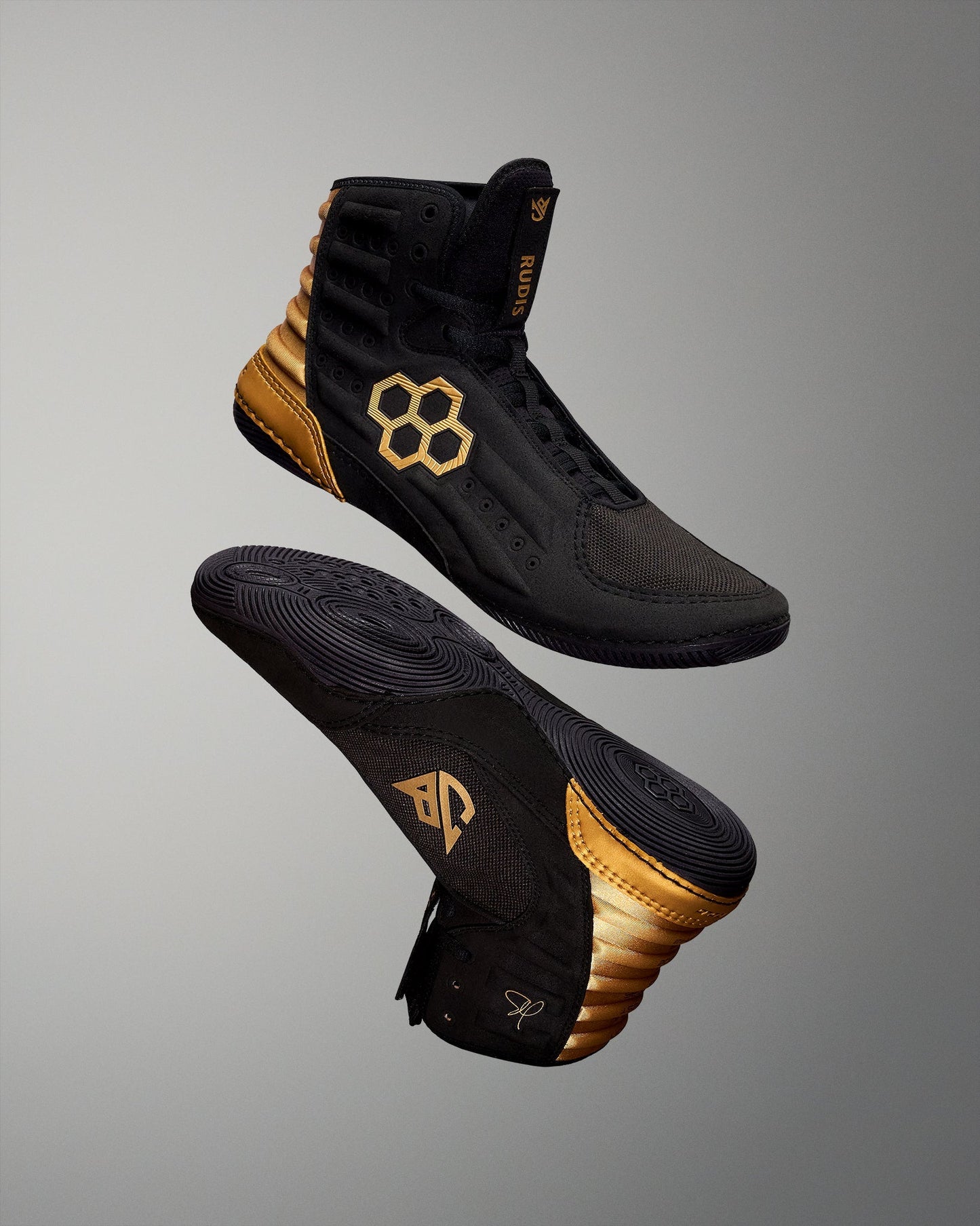 RUDIS RUDIS JB Ultra Adult Wrestling Shoes - Stealth