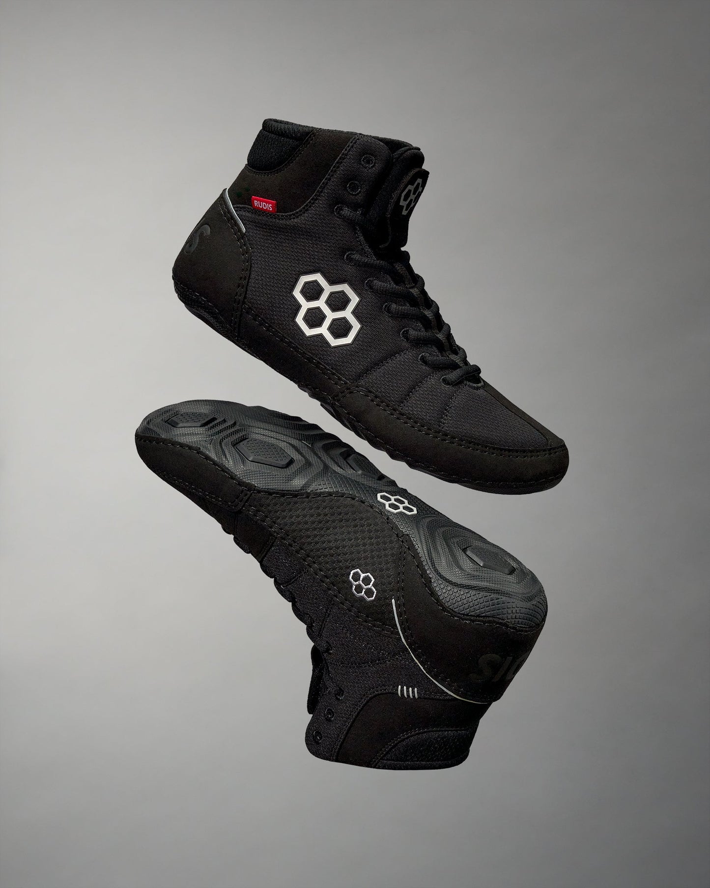 RUDIS RUDIS Colt 3.0 Adult Wrestling Shoes - Blackout | Conquer the Mat