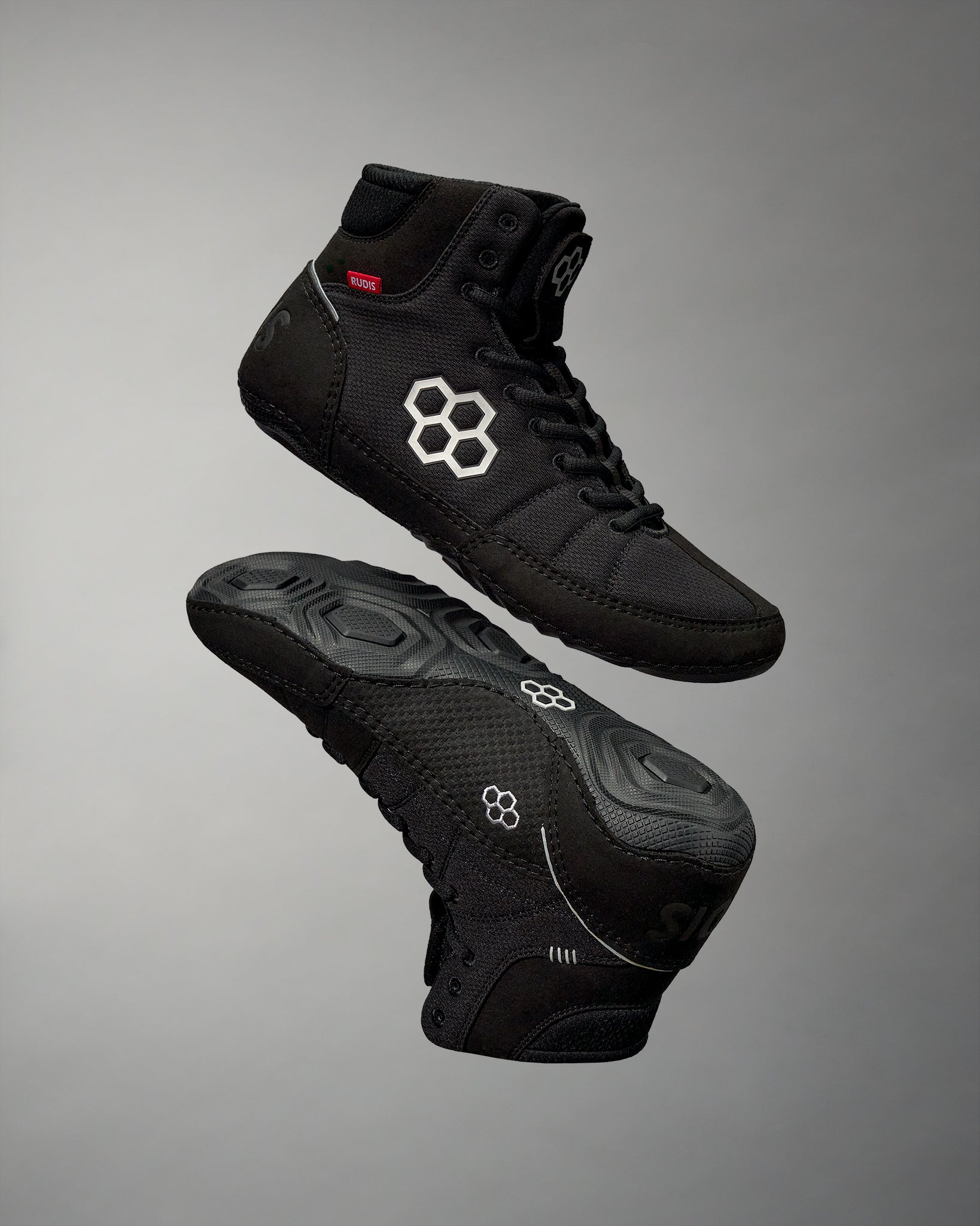RUDIS RUDIS Colt 3.0 Adult Wrestling Shoes - Blackout | Conquer the Mat