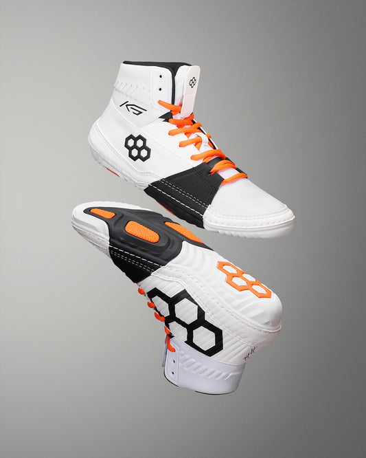 RUDIS RUDIS KS Power Adult Wrestling Shoes - Imperial White