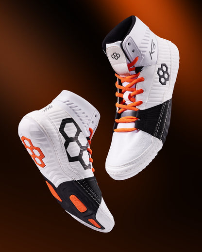 RUDIS RUDIS KS Power Adult Wrestling Shoes - Imperial White
