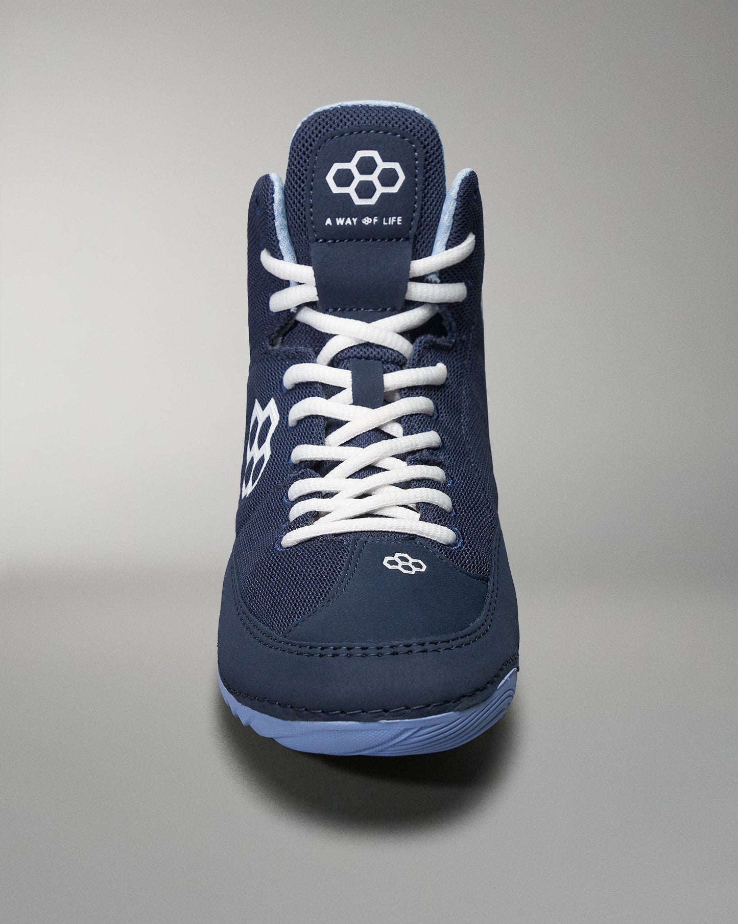 RUDIS RUDIS Courage Adult Wrestling Shoes - Navy Carolina - Dominate the Mat