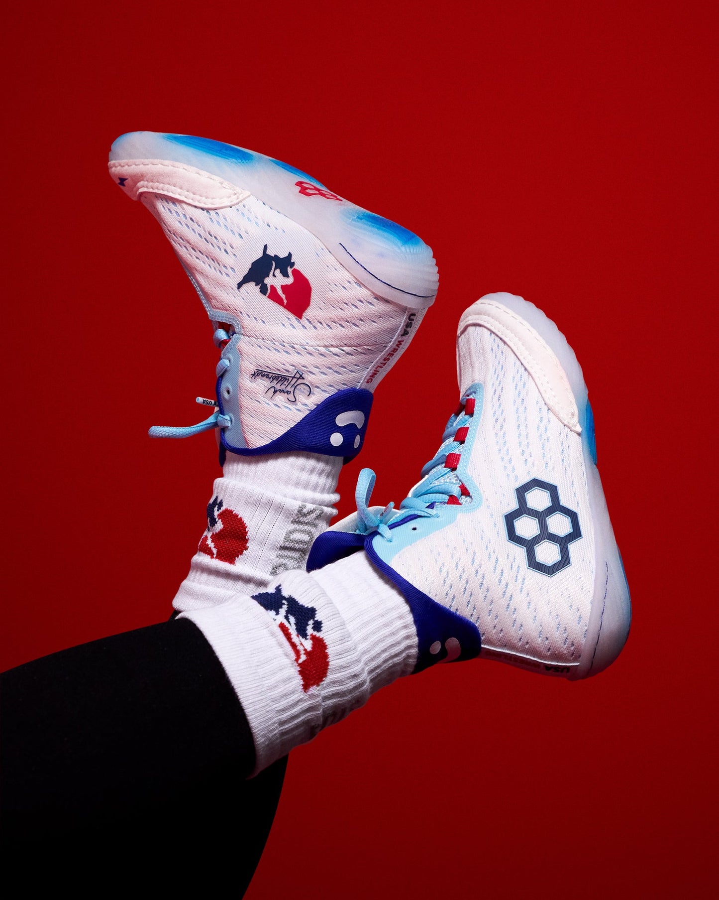 RUDIS Hildebrandt Women's Adult Wrestling Shoes - USA